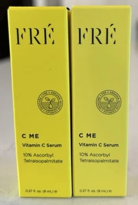 FRE C ME Vitamin C Gesichtsserum Anti-Aging (2) 0,54 Unzen/16 ml Gesamt Ablaufdatum 2/29 Versiegelt - Bild 1 von 4