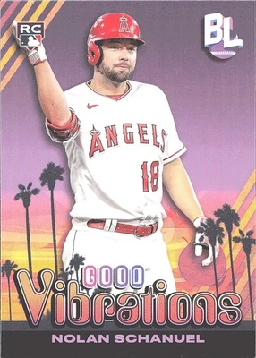 2024 Topps Big League #GV-21 Nolan Schanuel Good Vibrations - Image 1 of 2