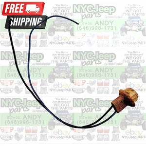 Side Marker Light Socket PLUG PIGTAIL Grille Harness 87-95 Jeep Wrangler YJ 1pc - Picture 1 of 9