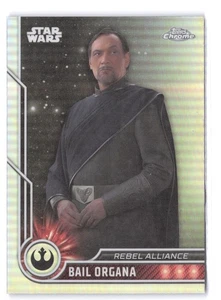2023 Topps Chrome Star Wars #16 Bail Organa Refractor - Picture 1 of 2