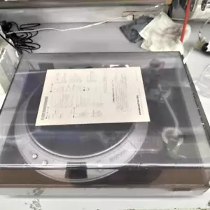 DENON RECORD PLAYER DP-1200 IN WORKING CONDITION FROM JAPAN - Picture 1 of 6