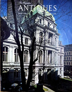The Magazine ANTIQUES JUN 1975 BOSTON CITY HALL MASS GRAVESTONE H GRAY OTIS - Picture 1 of 2
