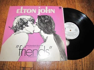 ELTON JOHN - FRIENDS ORIGINAL SOUNDTRACK RECORDING - PARAMOUNT RECORDS LP - Picture 1 of 2