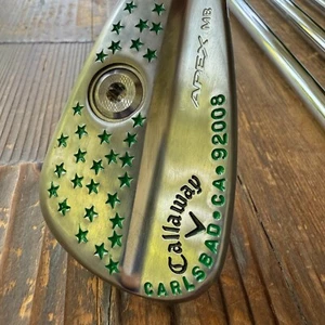 NEW Tour Callaway APEX MB Forged Irons 3-PW Carlsbad CA 92008 Project X 6.0 - Picture 1 of 13