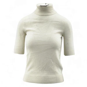M&S AUTOGRAPH Pure Cashmere Roll Neck Knitted Top RRP £75.00 - Picture 1 of 6