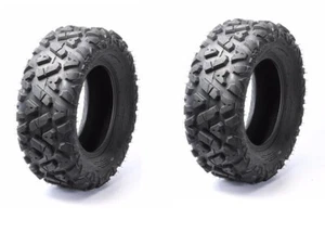 2pc 6PR 25x8-12 25x8x12 25x8.00-12 Front Tyre for ATV UTV Quad Ride Mower Buggy - Foto 1 di 8