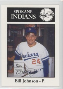 1989 Sport Pro Spokane Indians Bill Johnson #12