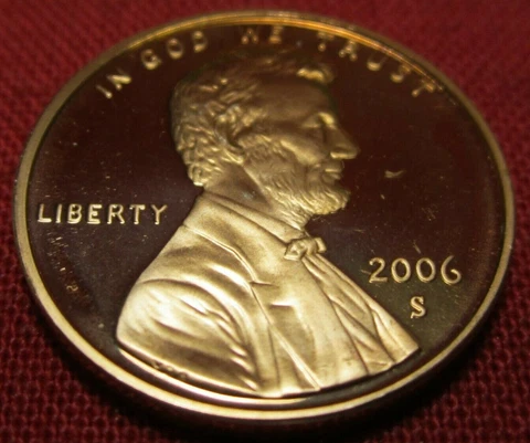 2006 S Proof Lincoln Memorial Cent - Uncirculated - Red Cover