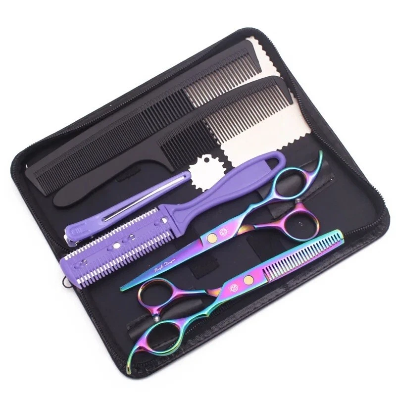 SHOPELEGANCE Hair Cutting Thinning Scissors Shears Barber Salon Professional Hairdressing uk