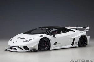 LIBERTY WALK LB SILHOUETTE LAMBORGHINI HURACAN GT WHITE 1:18 AUTOART 79125 NEW - Picture 1 of 19