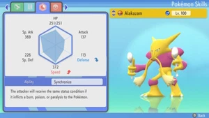 Pokemon Brilliant Diamond Shining Pearl BDSP - Shiny 6IV Max EV Alakazam - Picture 1 of 4