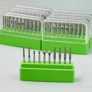10-200 Dental FG Diamond Burs Composite/Polishing Burs for High Speed Handpiece - Picture 1 of 12