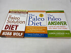 Lot Of 3 Paleo Books Paleo Diet Answer Loren Cordain Solution Robb Wolf