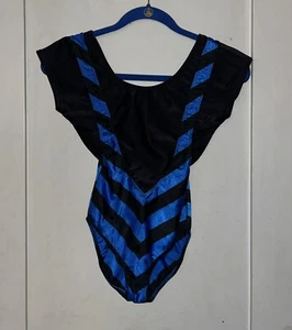80’s Aerobics Leotard High Leg Vintage by Rainbeau Bodywear M Jazzercise Barbie - Picture 1 of 4