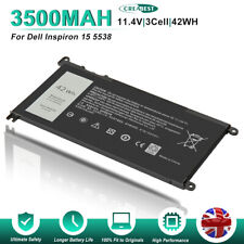 11.4V WDX0R WDXOR T2JX4 Battery For Dell Inspiron 15 5538 7560 14 5000 7000 5567