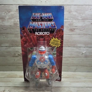 He-Man Masters of the Universe Origins Roboto Latin America/Spanish Card - Picture 1 of 16