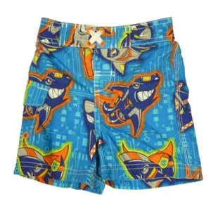 Joe Boxer Infant & Toddler Boys Blue Shark Swim Trunks Board Shorts 24m - Picture 1 of 1