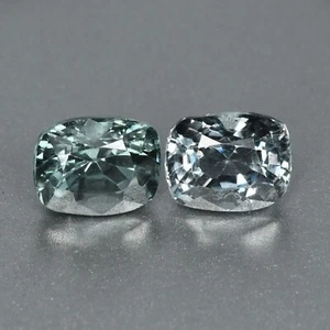 2.22 Cts 2 Pcs 6 MM Untreated Fancy Color Spinel Natural Loose Gemstone Tanzania - Picture 1 of 3