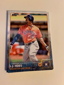 2015 Topps Series 2 #365 L.J. Hoes Houston Astros - Picture 1 of 1
