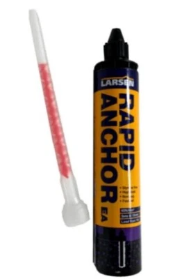 Larsen Rapid Anchor Fast Curing Epoxy Acrylate Anchor, Concrete Resin, Bolts Rag