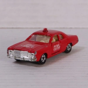1976 Tomica Dodge Coronet Custom Made In Japan Red Fire Chief (254158) - Picture 1 of 5