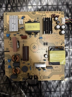 AOC Q27G3XMN Monitor Power Supply Board 715GE078-P02-001-003M - Image 1 of 4