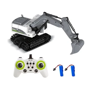 Remote Control Excavator Toy 11 Channel 2.4G 360° Rotation Construction IUZC - Picture 1 of 14