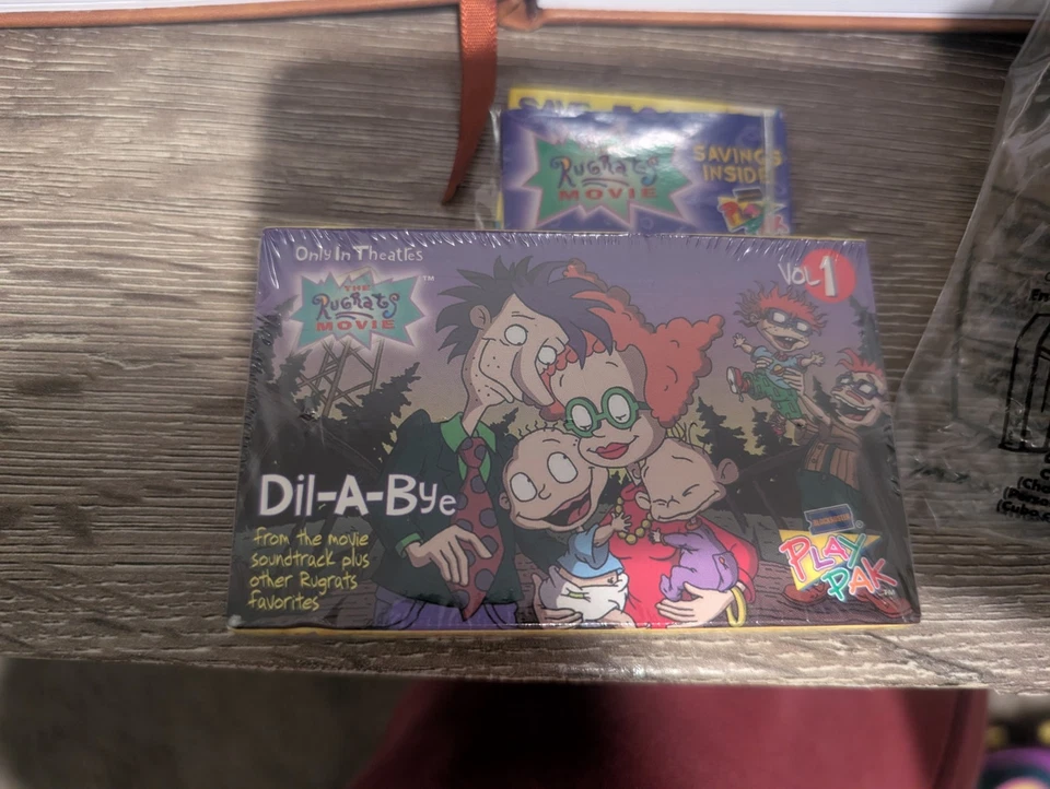 RUGRATS MOVIE - Dil A Bye (Cassette, 1998) Blockbuster Play Pak BRAND NEW Foto 1 de 4