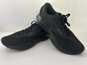 Brooks Men’s Adrenaline GTS 24 Running Sneakers Shoes Black Size 9.5 - Picture 1 of 7