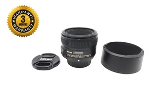 Nikon 50mm Prime Lens F/1.8 G Nikkor AF-S, Very Sharp, Portrait, Very Good Cond - Picture 1 of 8