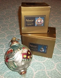 2 Kurt Adler Polonaise Ornamente mundgeblasen NEU mit Box + Santa's Best 3D Ornament - Bild 1 von 14