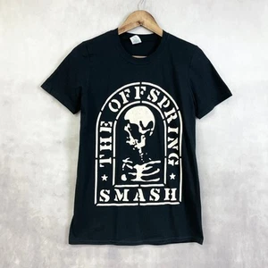 The Offspring Women Band Tee Medium Punk Skeleton Graphic Black Shirt Gildan - Picture 1 of 10