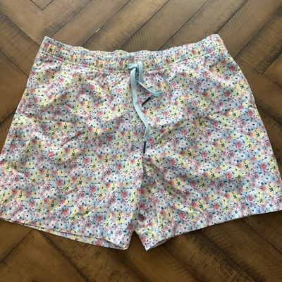 Bañador Southern Tide para hombre grande con patrón floral hawaiano con cordones Foto 1 de 4