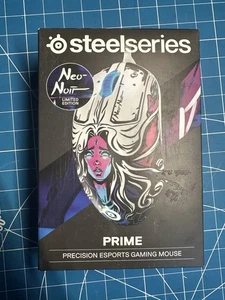 Przewodowa optyczna mysz do gier SteelSeries Prime - edycja Neo Noir - Zdjęcie 1 z 2