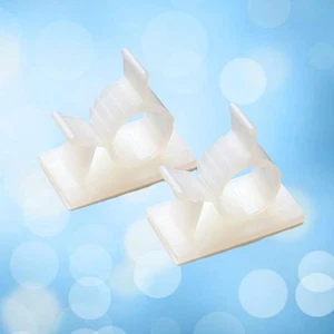 50 Pcs Kabelmesssitz Halterung Für Kabelclips Kabelschellen Selbstklebend - Photo 1/11