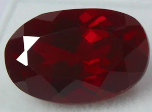 Certified 11.35 Ct Natural Mozambique Deep Red Ruby 16x10 mm Oval Shape Gemstone - Picture 1 of 6