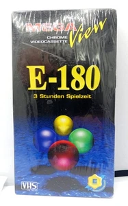 Mega View E 180 casete vacío original soldado VHS casete de vídeo - Imagen 1 de 1