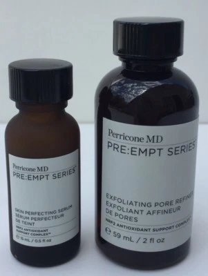 Perricone MD Pre:Empt Series Exfoliating Pore Refiner 2 Oz & Skin Perfecting .5  - Image 1 of 4
