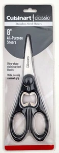 CUISINART CLASSIC 8" ALL-PURPOSE STAINLESS STEEL SHEARS NEW AUTHENTIC - Picture 1 of 2