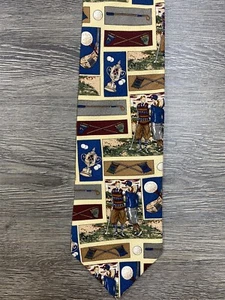 John Ashford Golf Classic Necktie Mens Made In USA - Picture 1 of 3