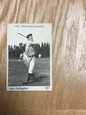 1975 TCMA Joe Gallagher New York Yankees Card