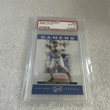 2005 Leaf Gamers G5 Derek Jeter PSA 10 HOF Yankees
