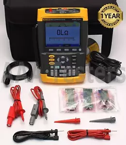 Fluke 225C ScopeMeter Oscilloscope w/ Bushealth Scope Meter 225C/003 225 - Picture 1 of 14