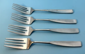 The Cellar CLF19 Stainless Flatware Set of 4 Salad Forks 6 1/2" - Picture 1 of 1