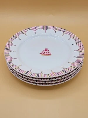 Juego de 4 platos de postre Rosanna para CRABTREE & EVELYN Sweet Shop Foto 1 de 4