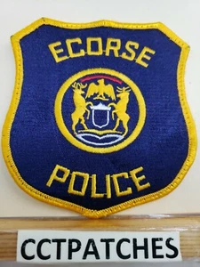 ECORSE, MICHIGAN POLICE SHOULDER PATCH MI - Picture 1 of 2