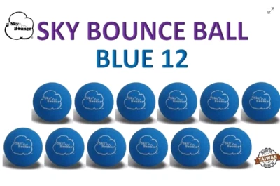 Bolas de rebote Sky 12ct azul Foto 1 de 3