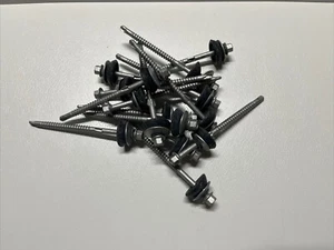 110mm Light Section Fibre Cement 5/16 Head C/W BAZ Washer (Bag Of 100) - Picture 1 of 1