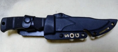 SOG knife black SEALPUP Elite with sheath - Image 1 of 4