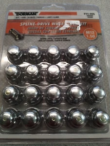 DORMAN 711-355 SPLINE-DRIVE WHEEL LOCK KIT - Picture 1 of 6